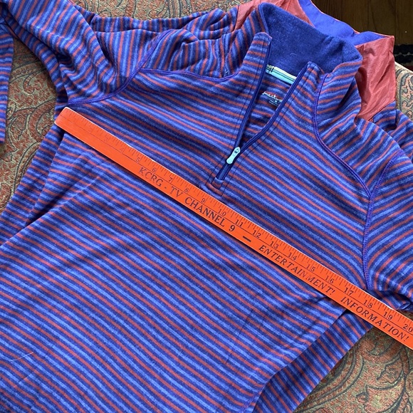 Smartwool Set double propulsion Smartloft jacket merino wool top rust purple M L - Picture 8 of 13